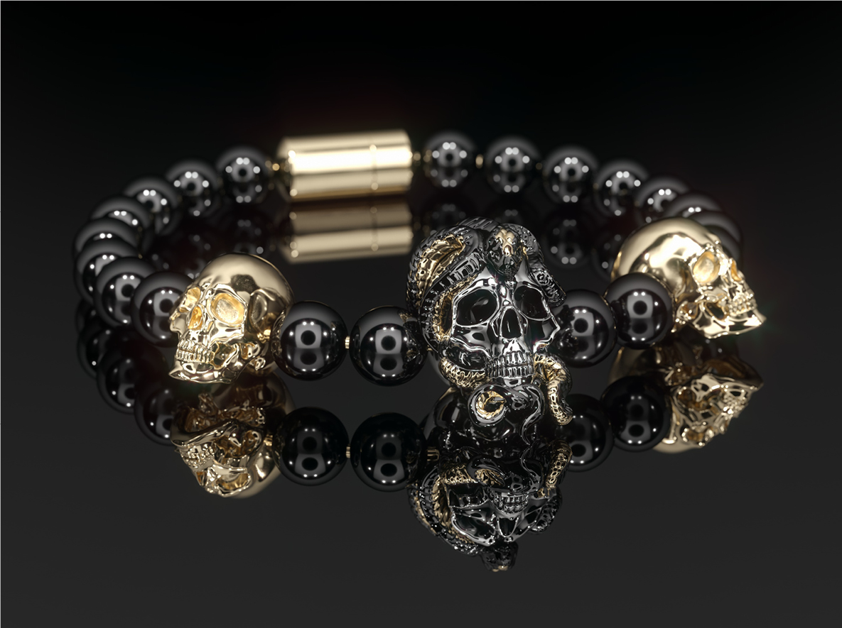 bracelet-skull